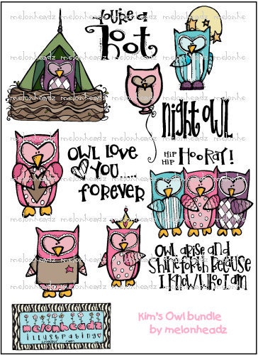 Kim's owl bundle