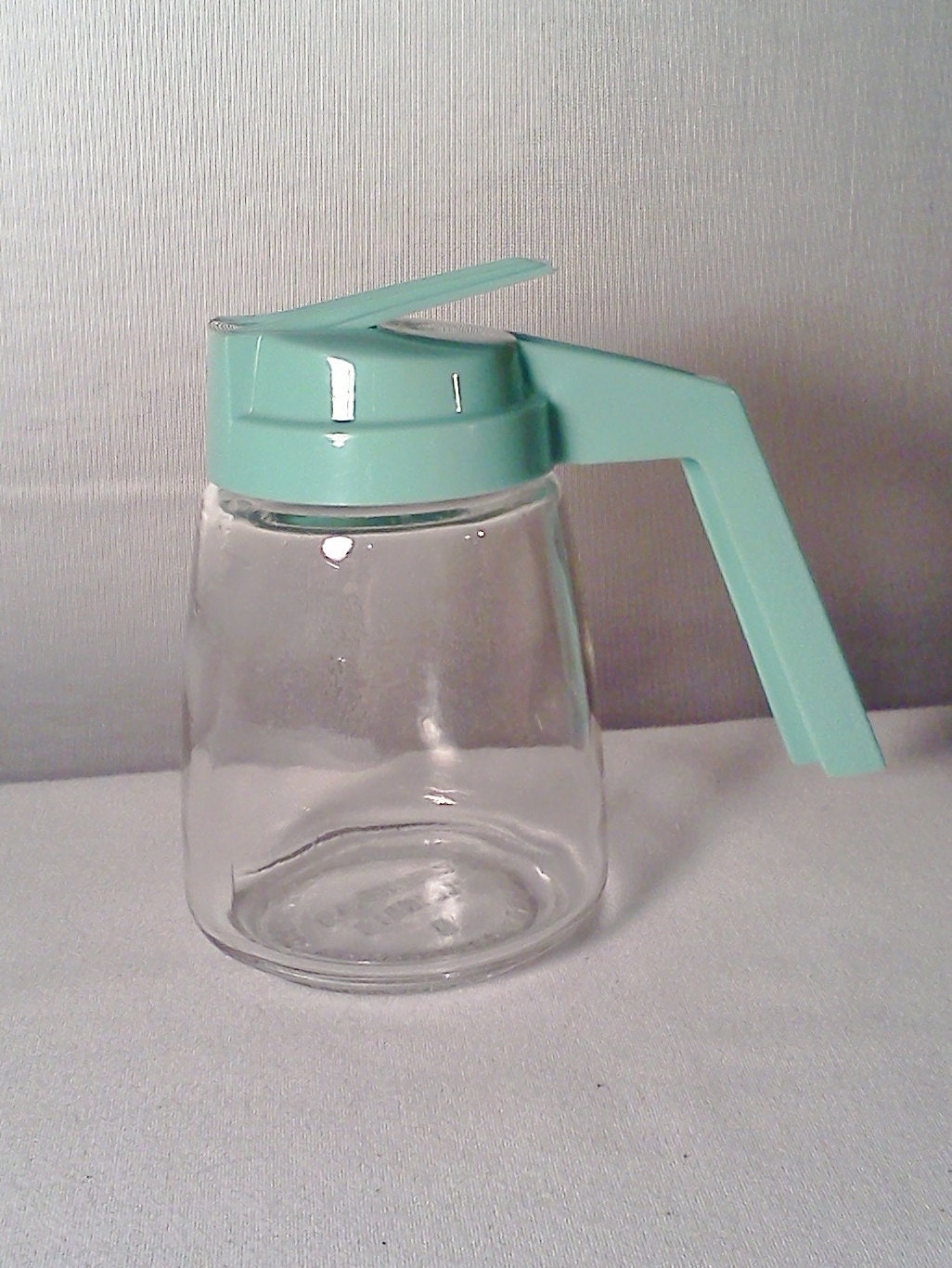 Vintage Syrup Dispenser Pitcher Federal Housewares Agua 1950's 60's era Cottage Chic
