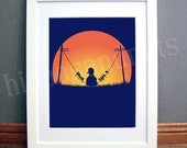 Best Friends Bird Print (11 x 14)