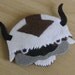 Felt Sky Bison Hair Grip/Barrette