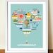 CATHRINEHOLM Mid Century Modern, Poster Print