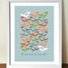 Set of three, Mid century Birds Poster Prints, 8 x 10 (A4) Artists giclee prints