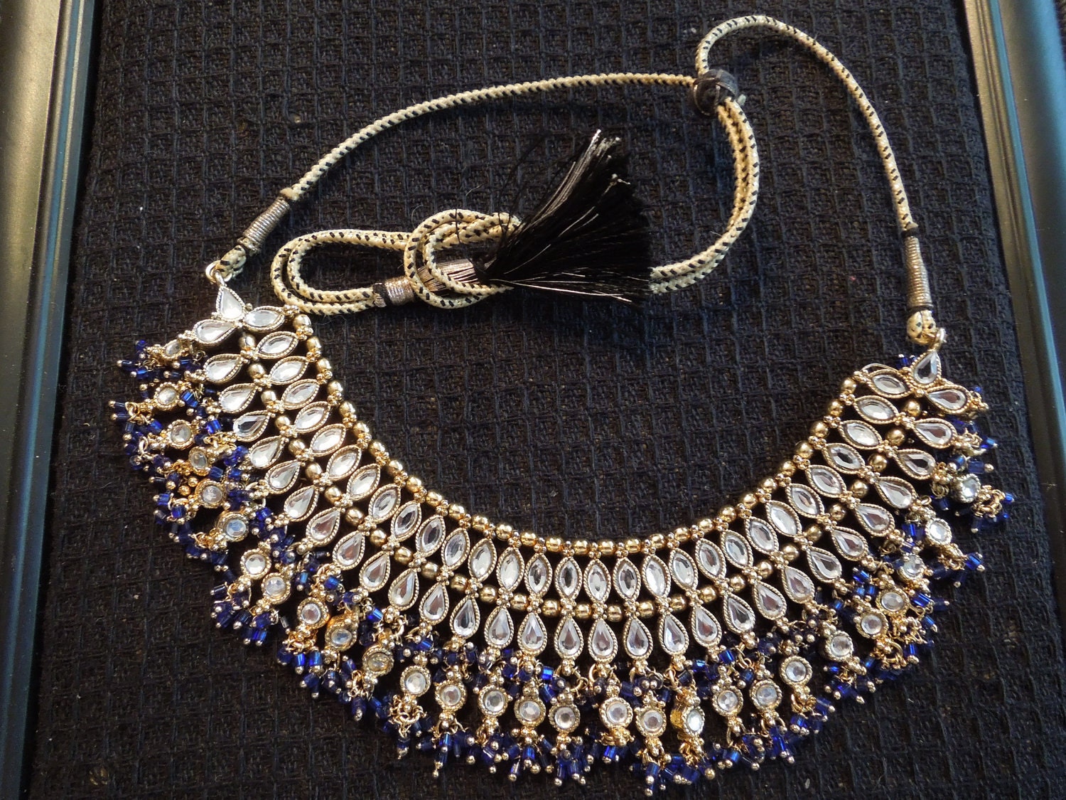Vintage Belly Dancer Jewelry Set. Matching Necklace, Bracelet, Earrings. Superior Set