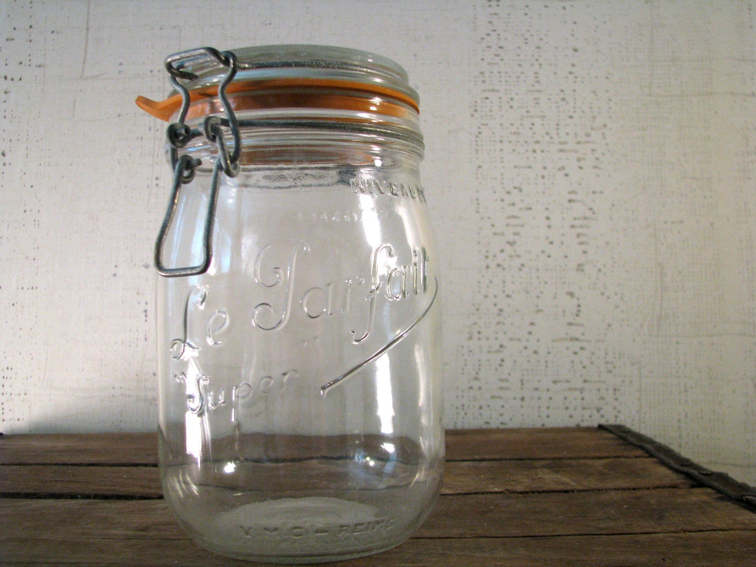 french canning jar - urban chic farmhouse style housewares
