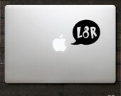 L8R Macbook Decal and iPad Decal