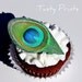 12 EDIBLE Peacock Feather - Classic - Cupcake topper - cake decoration, wedding, wedding cupcakes