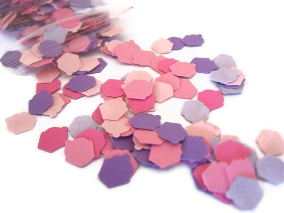 Pink & Purple Cupcake Confetti: 500 Mini Cupcakes