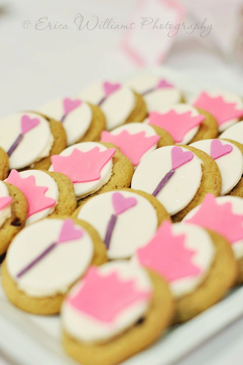 1 Dozen Fondant Cookie or Cupcake Toppers