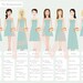 Custom Bridesmaid Illustrations
