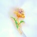 Vintage Flower Brooch 1928 New in Box