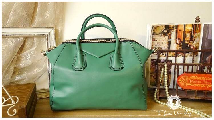 Leather Tote Bag - Shoulder Bag - Handbag - Satchel - Briefcase in Mint Green