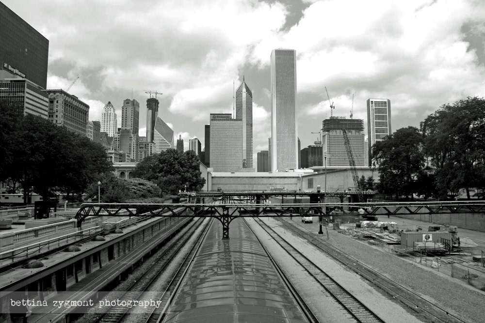 Downtown Chicago - Fine Art Photograph 8x12 (A4)