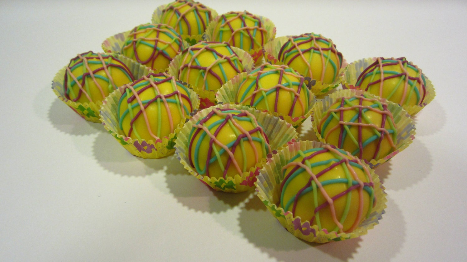 Gluten Free Spring Cake Balls 1 dz