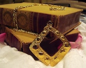 Vintage 1970 Roget Necklace Large Pendent