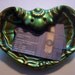 Vintage Zsolnay Eosin Shell Dish Iridescent Porcelain