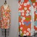 Large Vintage Summer Dress Built in Shorts SOOOOO CUTE