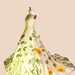 Romantic Bohemian Dress / Evening Gown / Wedding Dress / The Shower Curtain Dress