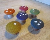 SALE-Playful Mathematic Mushrooms in SUMMER RAINBOW