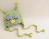 Simon the Sleeping Owl Hat