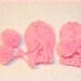 Crochet Baby Girl Layette  Perfect For Baby Shower Gift with pink tubers