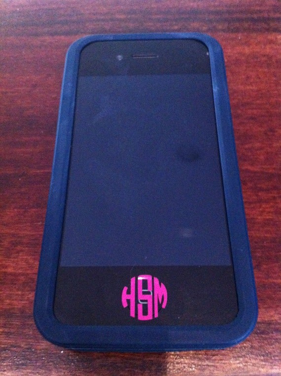 3 sets of 12 Personalized Decals for home button for iphone