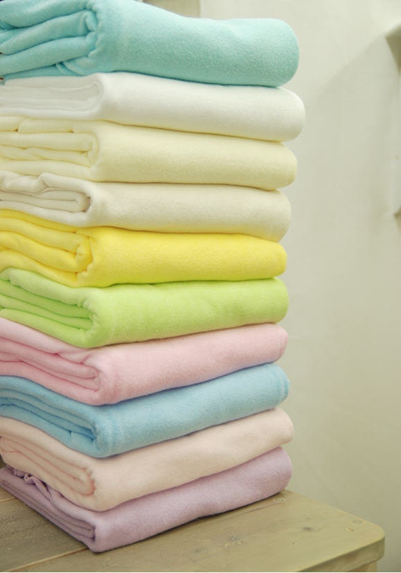 Pastel Color Knit Terry Cloth in 10 Colors per Yard by landofoh