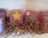 5 Party Favor Star Soaps