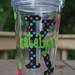 DIY -- Do It Yourself -- Acrylic Tumbler Vinyl Only Kit -- Free Shipping in USA