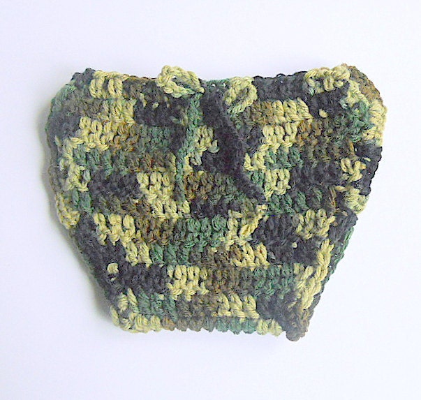 Camouflage Diaper Cover Boy Camo Soaker Baby Girl Cozy Infant Green Kozy Newborn Children Crochet Clothing 0 - 6 Months