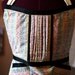 Rainbow Dots Apron - stripe red orange green blue polka dot black grosgrain adjustable modern hostess apron