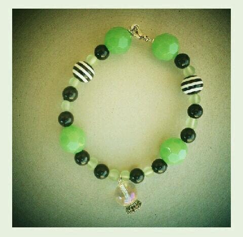 Elphaba/Wicked Witch bracelet