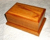 Box - White Oak Keepsake Box