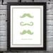 Mustache Party Print