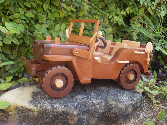 Jeep Willy's WWII Handmade Woodwork by wmontz on Etsy