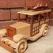 Woodie Car with Surfboards Handmade