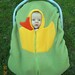 Duck Baby and Infant Car Seat Cover... on TEXTURED green
