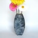 50% OFF SALE Spiral Flower Vase, modern ceramic pottery abstract sculptural art vase wedding decoration home decor gift blue azure houseware