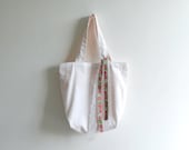Polka Dot Dot tote bag - white tote bag