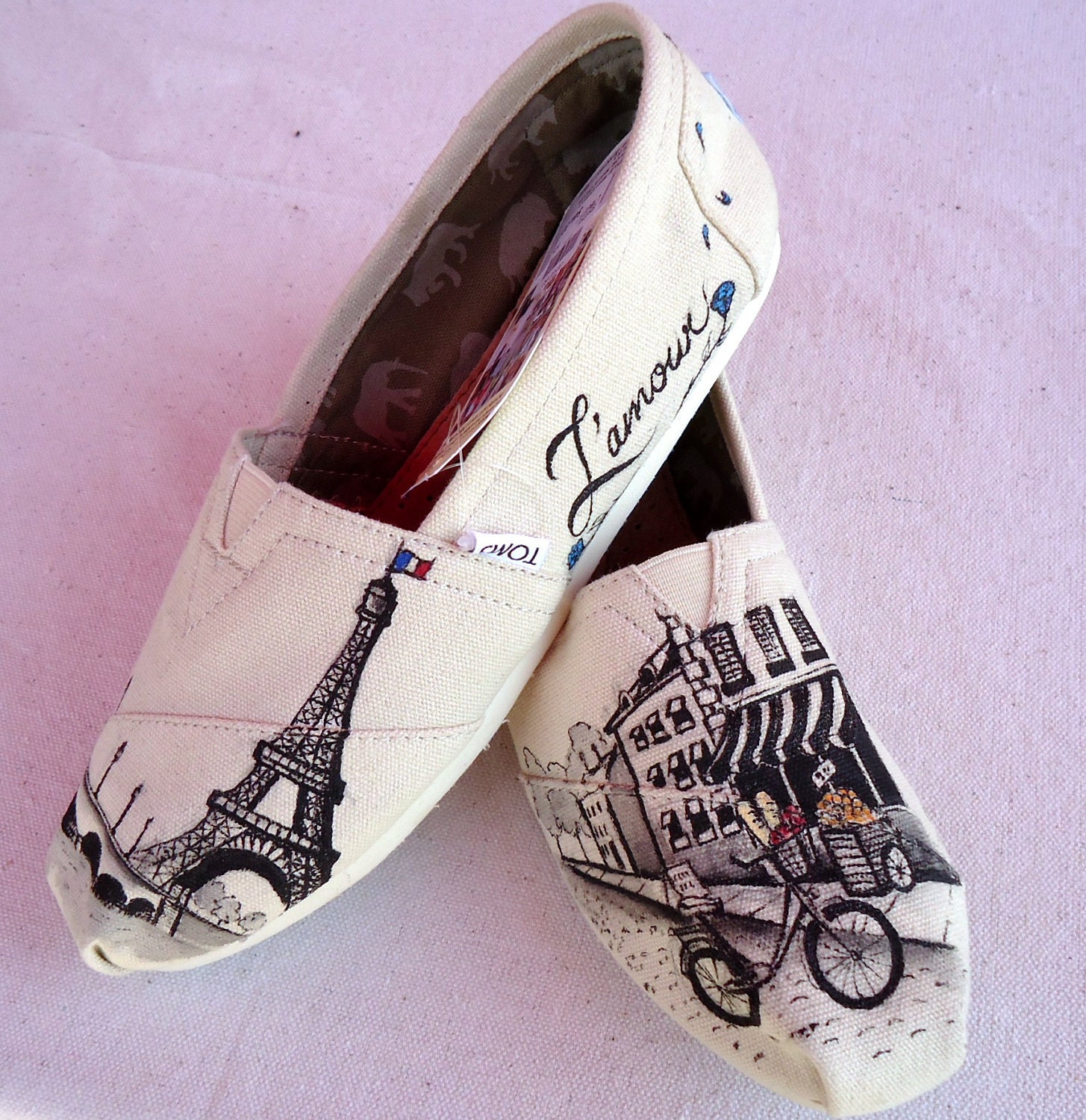 Paris Themed TOMS