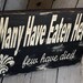 Painted and distressed wood sign - Rustic, Home Decor, Wall Art, Kitchen Art