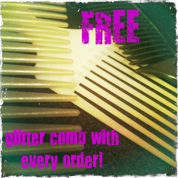 B O L D or pastel colored human hair extension/ clip-in hair/ dip dye ombre (2) hair extensions