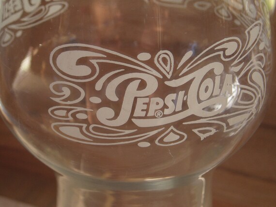 old pepsi cola glasses