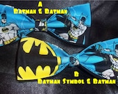 BowTies Made From Batman Fabric - These Cool Ties Have A Great Retro Feel - SHIPPlNG 0NLY 2.07