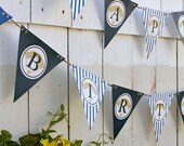 Vintage Baseball Party Customized Banner: Printable Edition