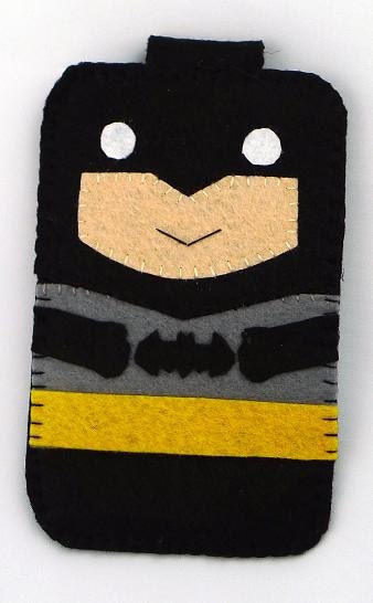 Hero collection Handmade Batman Handmade felt phone case iphone, samsung, Htc, Mac book, ipad, ipad mini felt phone case