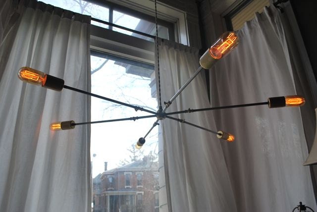 Sputnik Edison Chandelier