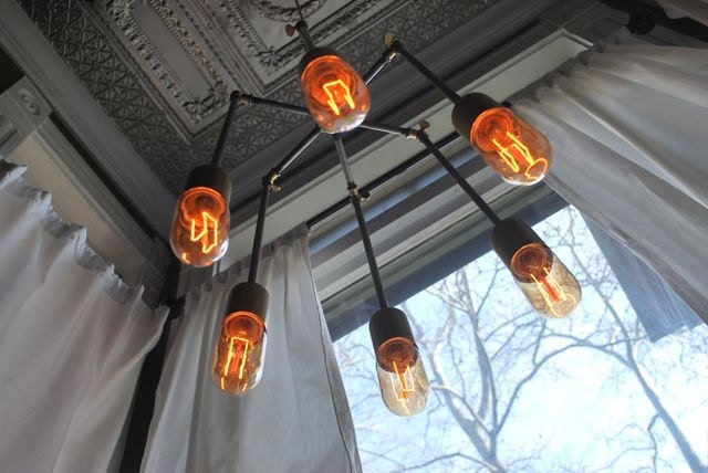 Sputnik Edison Chandelier