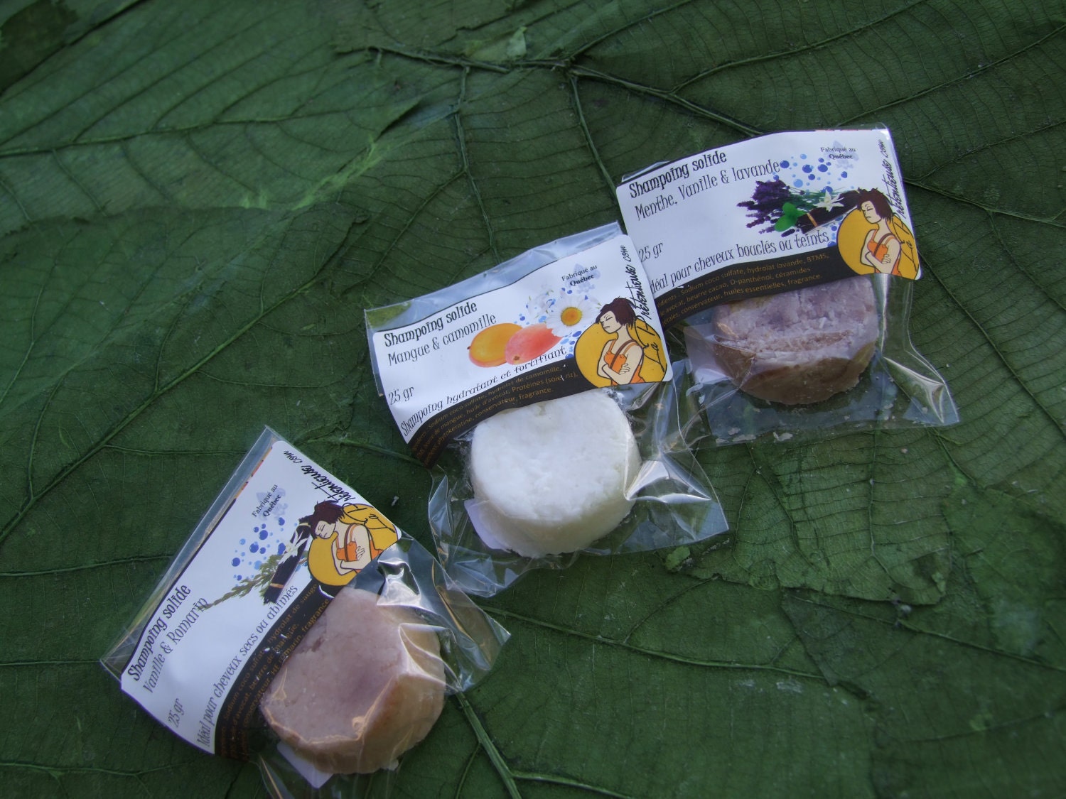 Shampoo bar (25 gr) and conditioner bar  (25 gr) set