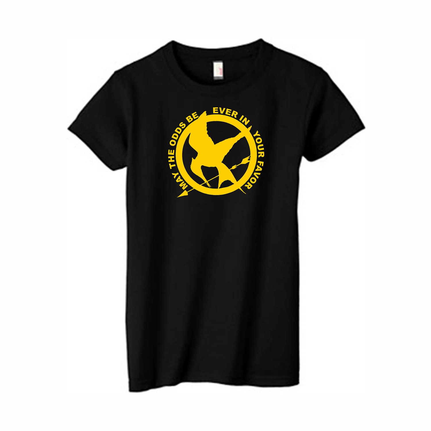 Hunger Games Shirt-  May The Odds Be Ever In Your Favor - Womens Graphic Tee in S, M, L, XL, or XXL