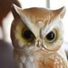 Owl Figurine for Your Mod Decor - Chi Omega Style